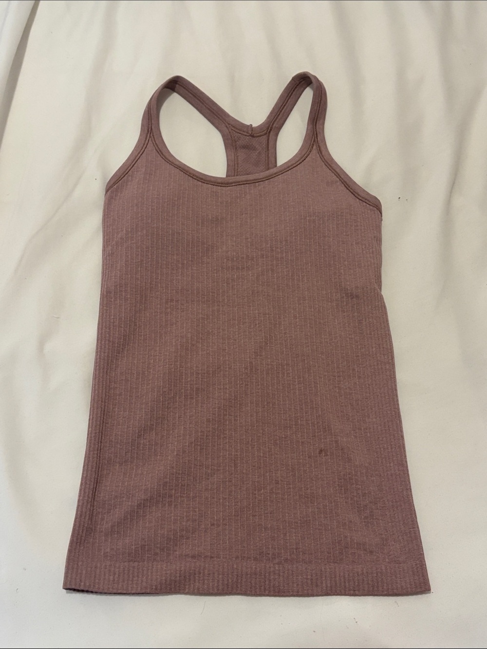 lululemon athletica Ribbed Racerback Tank - Mauve